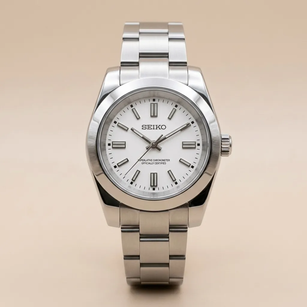 S Mod Datejust "Pure White" Oyster – White Dial & Steel Oyster Bracelet