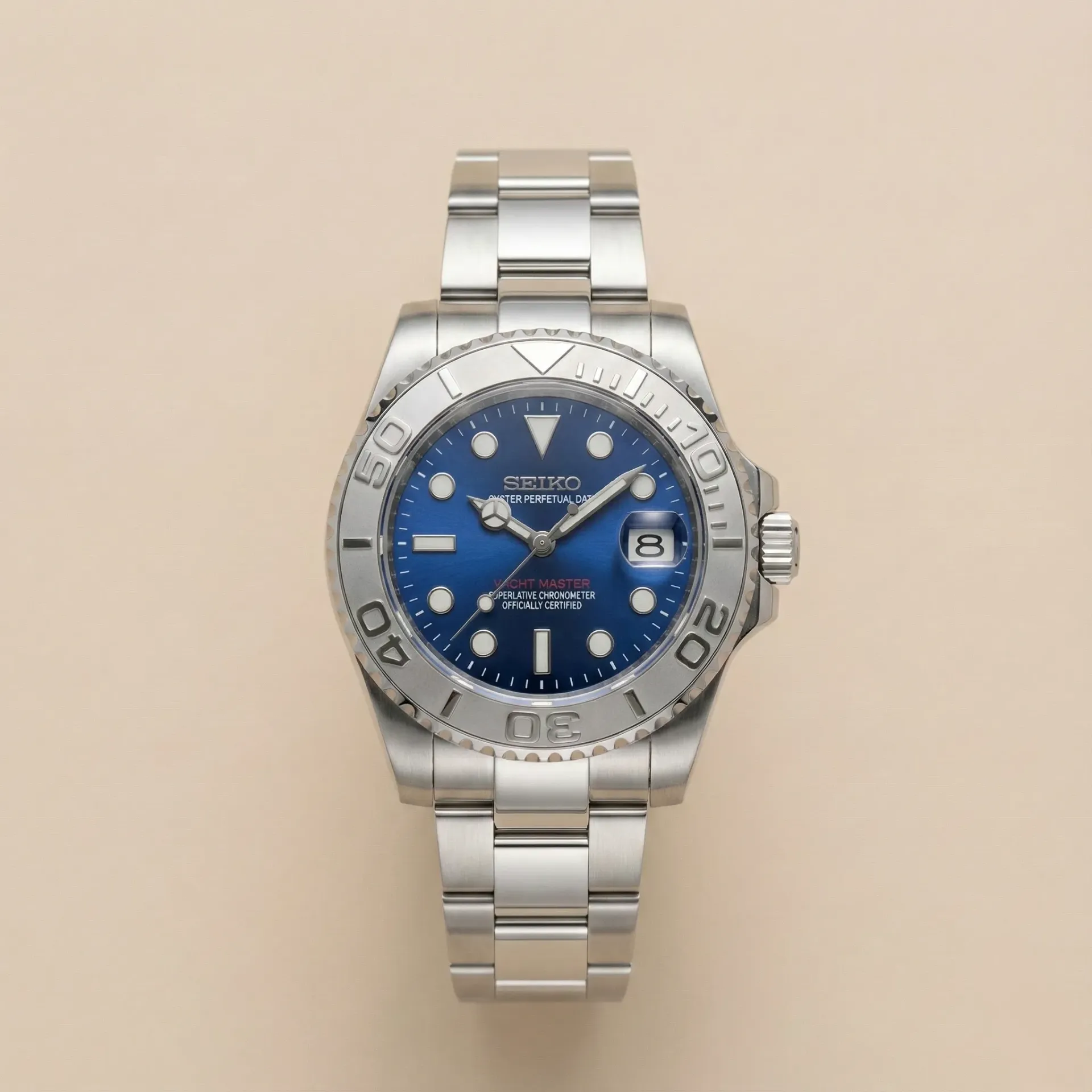 S Mod Yacht Edition – Stainless Steel and Sapphire Crystal (NH35)