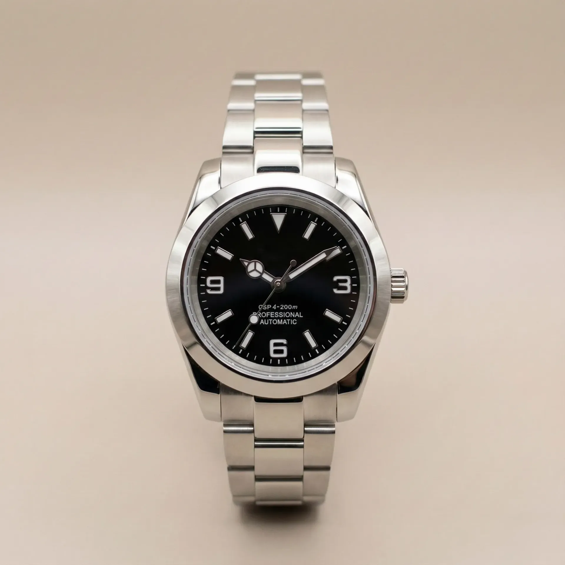 S Mod Explorer "Classic Black" – Siyah Kadran & Çelik Kasa