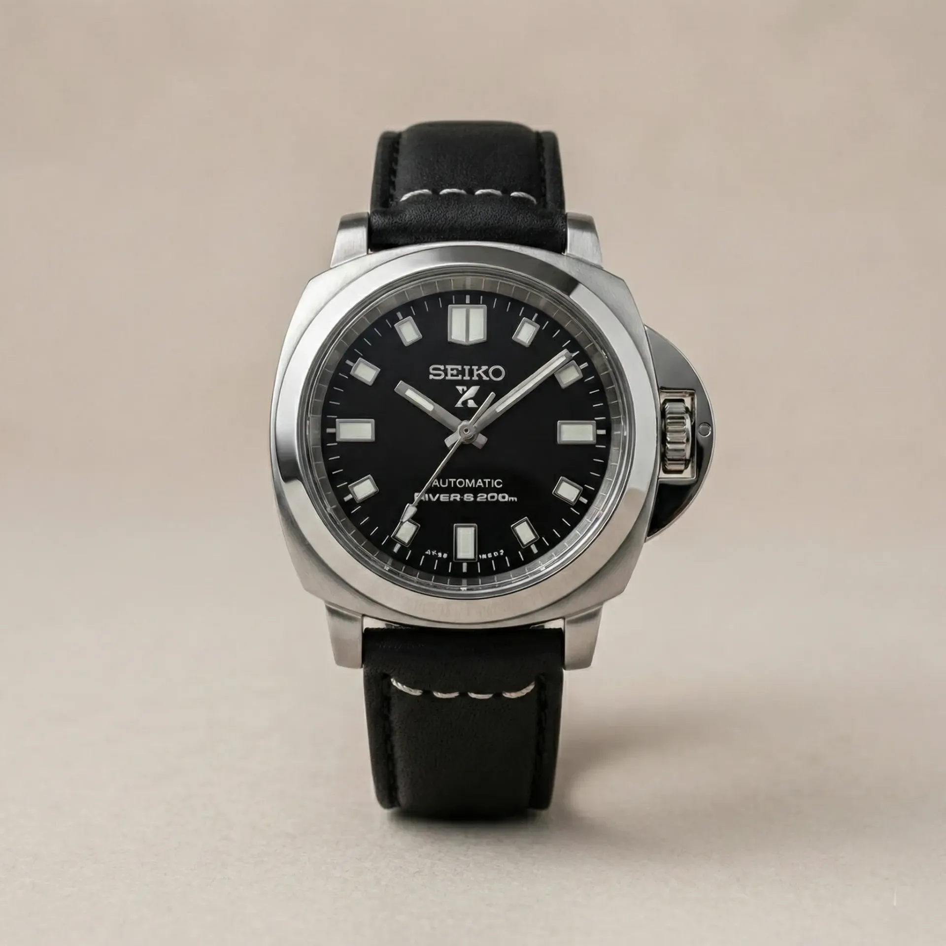 S Mod Cushion Diver – Askeri Tasarım ve Otomatik Mekanizma (NH35)