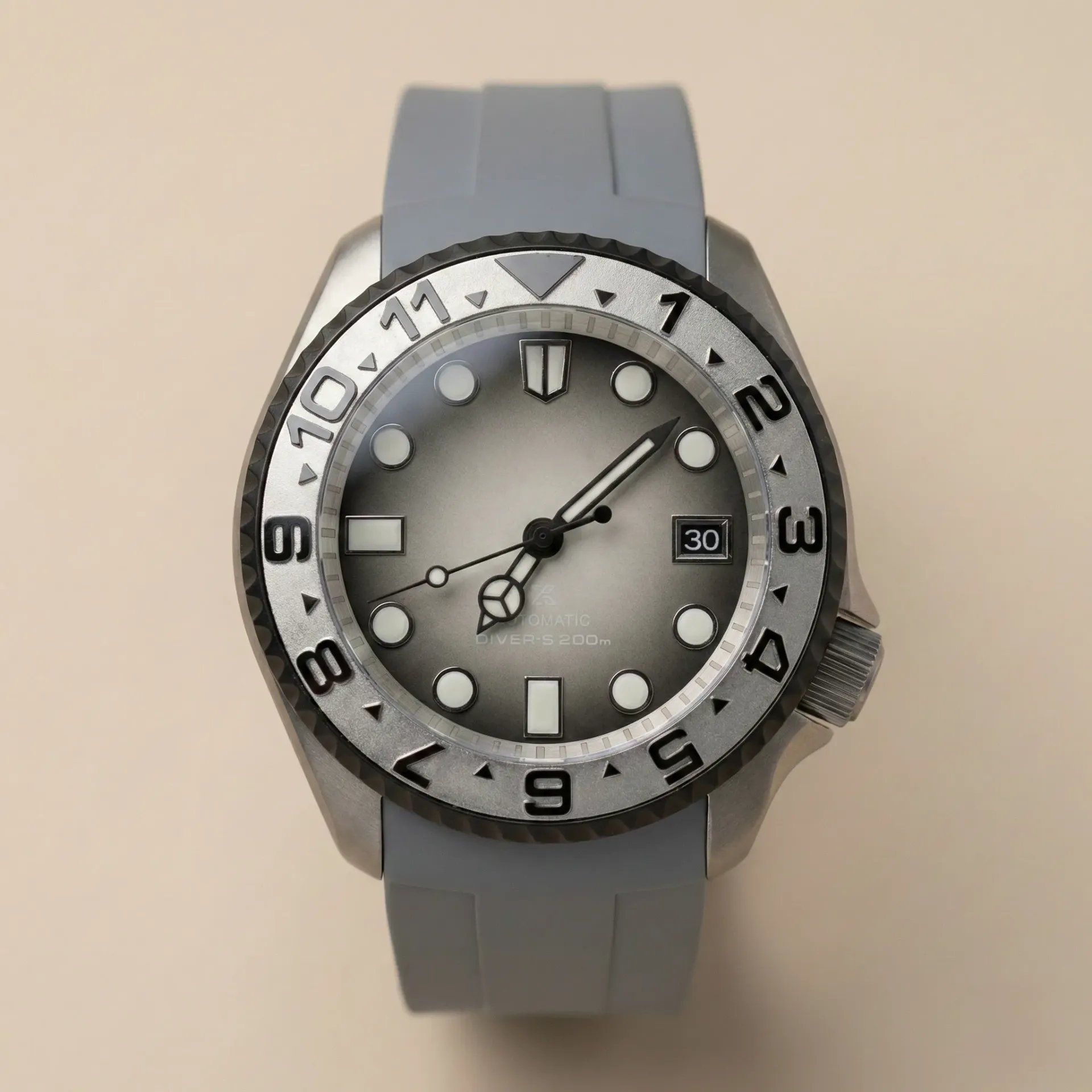 S Mod Skx007 Urban Tactical – Steel Bezel, Gray Dial and Sapphire Glass